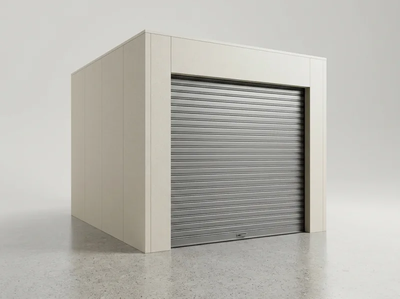Indoor storage unit render