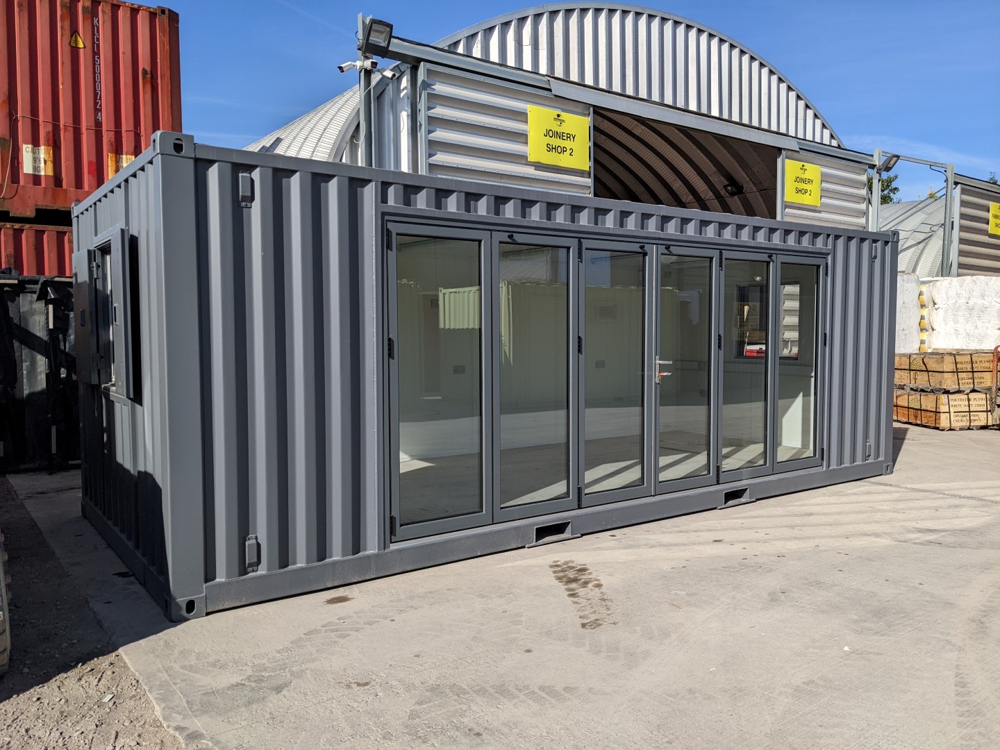 Secure Stores Nationwide container turned into an space