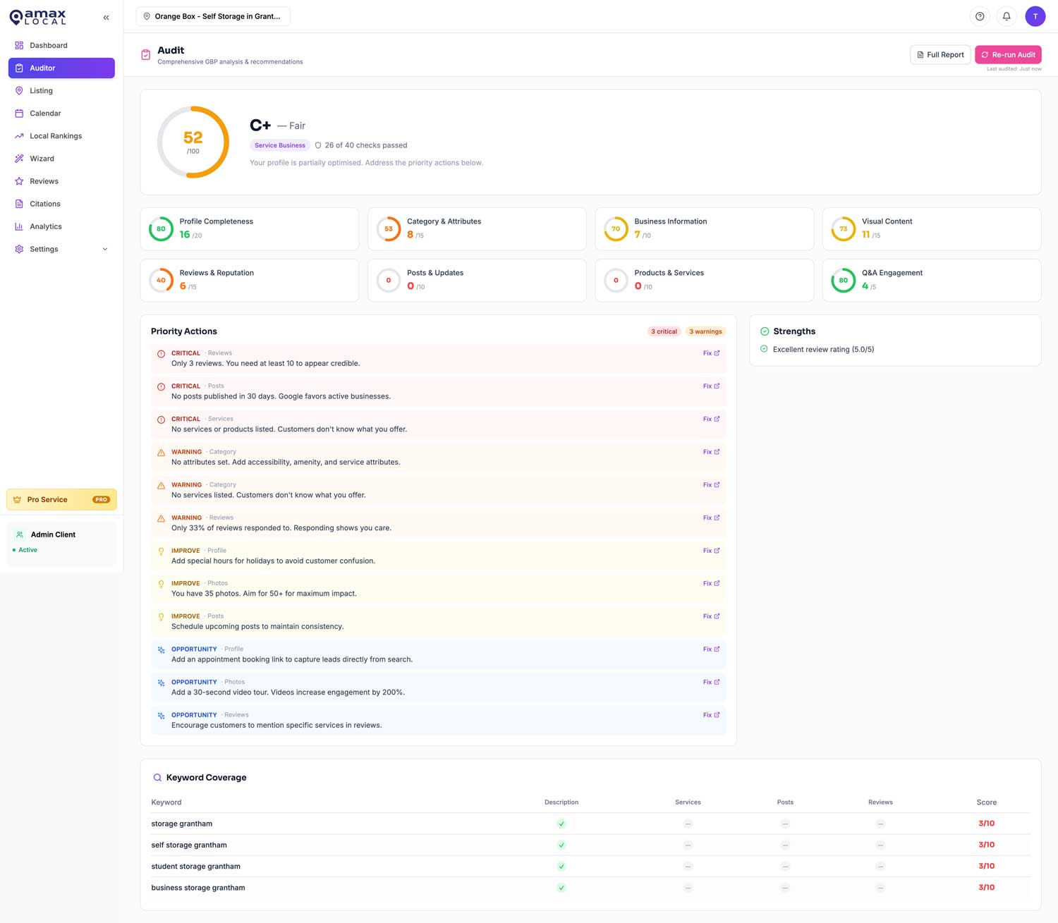 Amax Local AI auditor