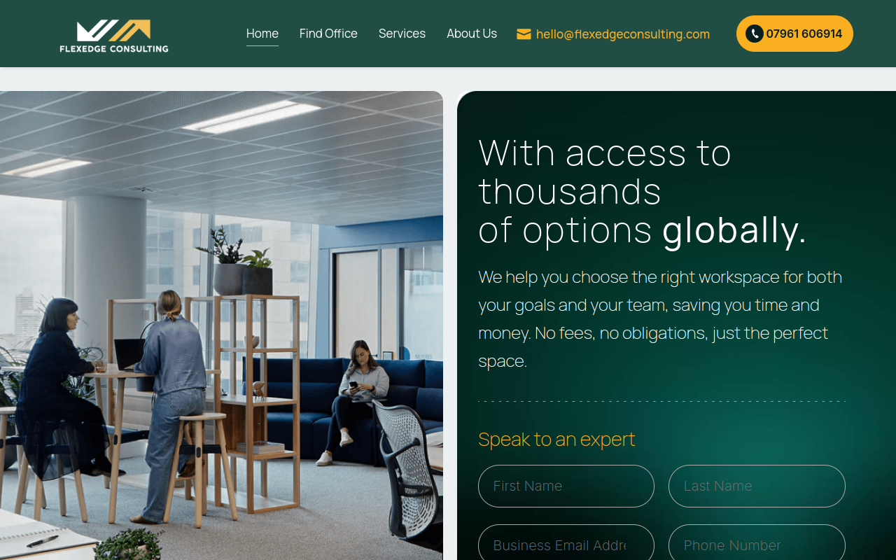 Previous FlexEdge Consulting website