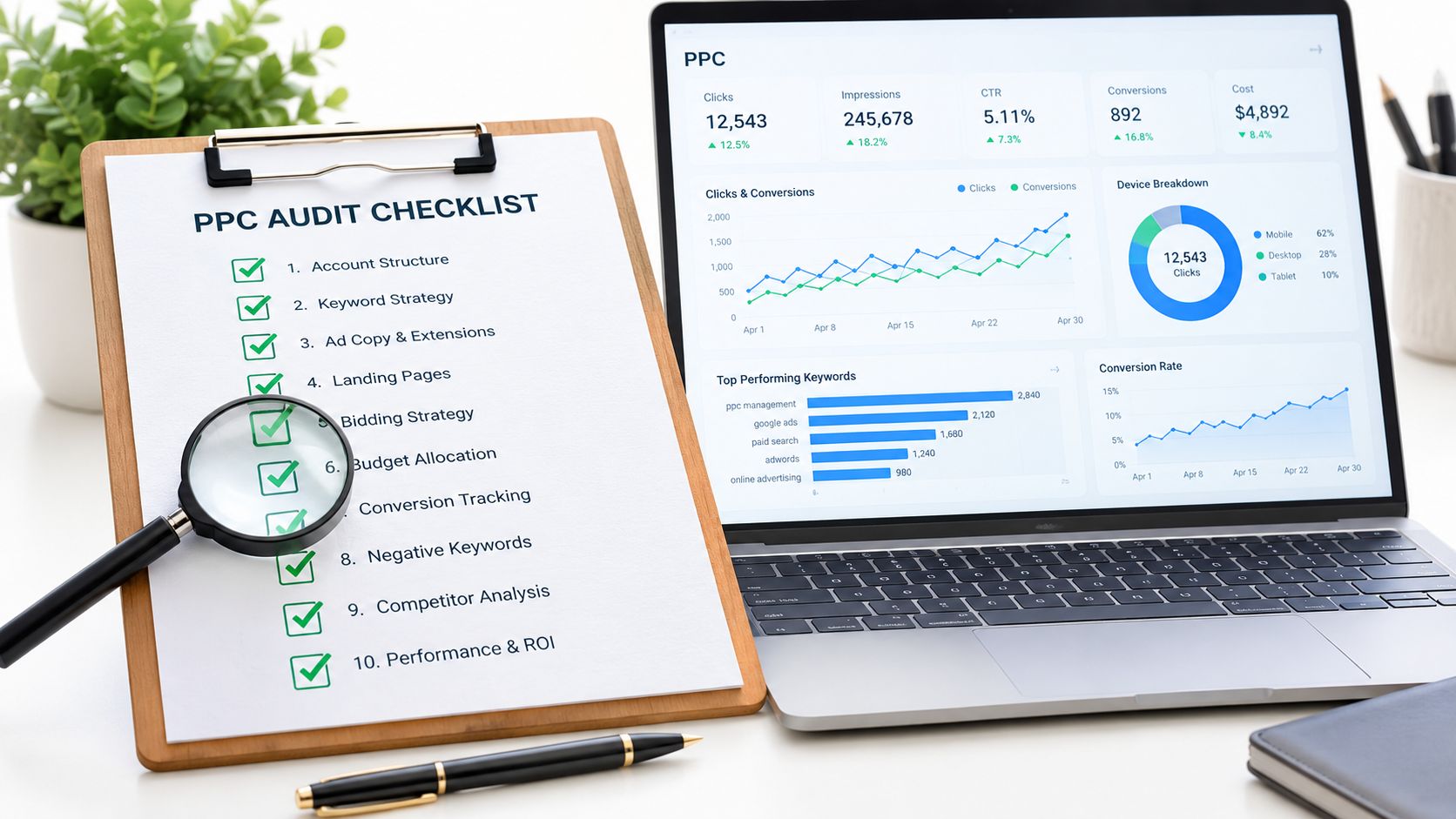 PPC Audit Checklist: 10 Steps to Improve Performance